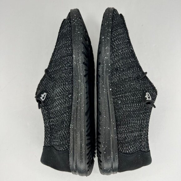 Comfort Mens Black Canvas Lightweight Soft Comfortable Slip On Size 8 Loafers - Picture 6 of 9